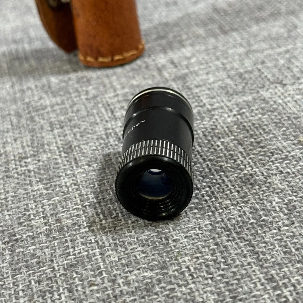 VTG Panscope Monocular Telescope Monocular Pocket Spyglass Black Leather Case